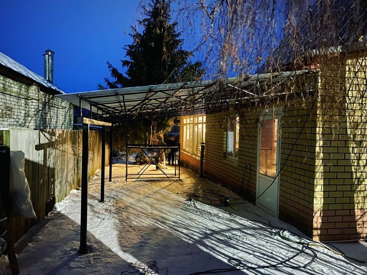 Стоянка на два авто